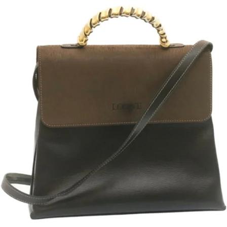 Loewe Pre-owned, Pre-owned Handbags Bruin, Dames, Maat:ONE Size