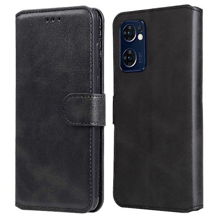 Kompatibel med Oppo Reno7 5G (Global)/Find X5 Lite PU Læder Cover Wallet Stand Funktion Indre TPU Case-lingling}