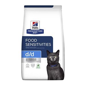 Hill's Prescription Diet Feline d/d, Duck & Green Pea, 1,5 kg