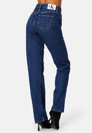 Calvin Klein Jeans High Rise Straight 1A4 Denim Medium Klær