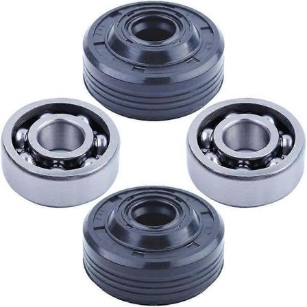 2 sæt krumtapshus krumtap hovedleje oliesegl til Husqvarna 36 41 136 136E 137 137E 141 141E 142 235E 240E motorsav dele 530056363