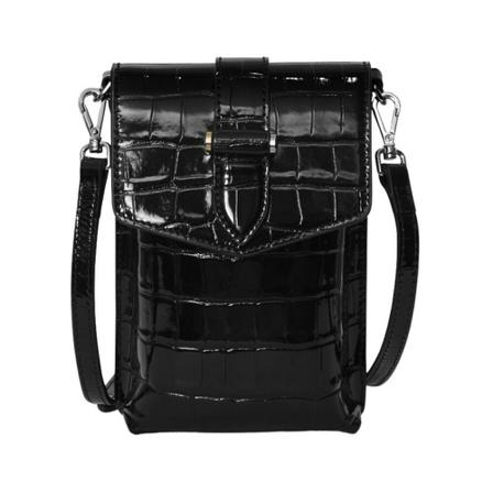 Decadent Copenhagen Gina mobile crossbody Taske Sort, Dame Skuldertasker, Størrelse: ONE Size