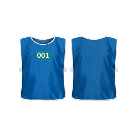 Squid Game 3 Spiller Cosplay Kostyme Vest Klær