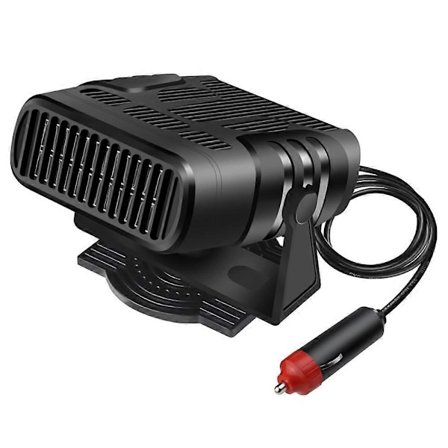 Varme- og kjølevifte Bilvarmer Defroster 200W 360 Graders Rotasjon 24V
