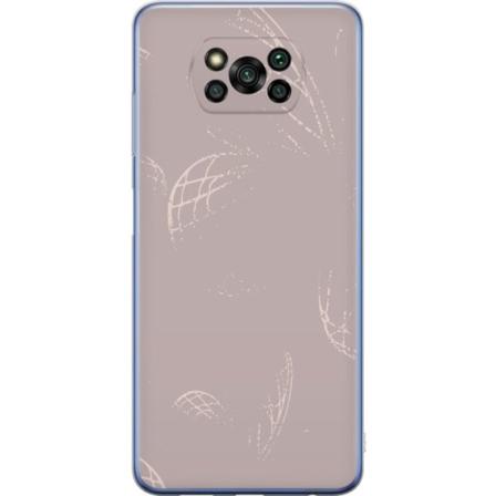 Xiaomi Poco X3 Pro Läpinäkyvä kuori Kuvio