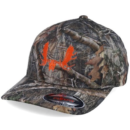 Hunter - Moose Skull Kanati Camo Flexfit Flexfit Camo Cap - @ Hatstore