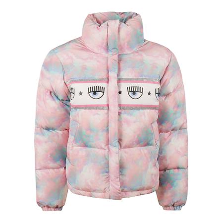 Chiara Ferragni Collection Down Jakke Pink, Dame