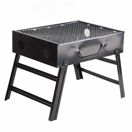 Sammenleggbare grill for uteplass, kullgrill, komfyr, utendørs camping, piknik
