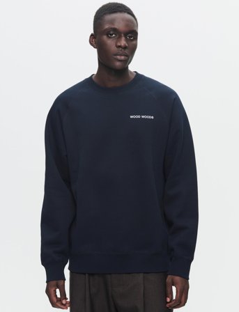 WOOD WOOD Wwhester Chest Print - Navy - XL