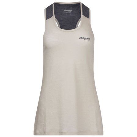 Bergans Fløyen Wool Women's Tanktop Women short-sleeved sweaters Beige S