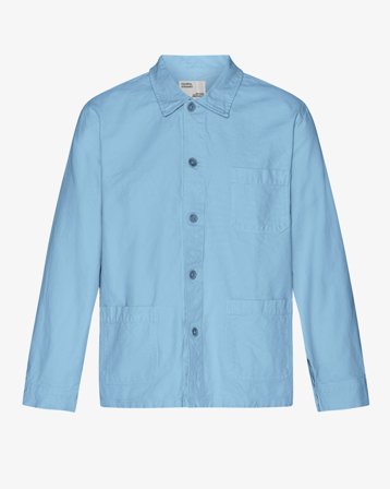 Organic Workwear Jacket - Seaside Blue XS