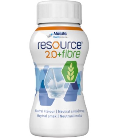 Resource 2.0+Fibre næringsdrikk nøytral 4x200 ml