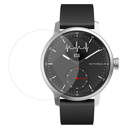 Withings Scanwatch 42 mm skjermfilm Anti-eksplosjon myk, fleksibel skjermbeskytter for klokker