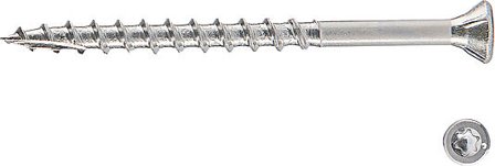FISCHER Terrasseskrue 4,2x56mm A4 Syrefast 250 Stk