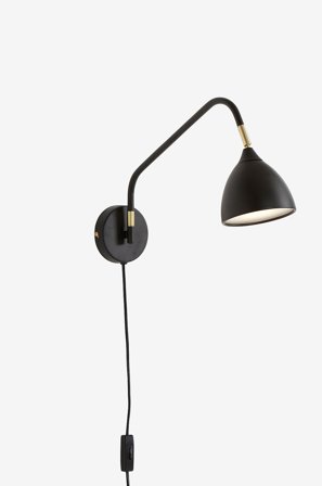 Markslöjd - Vegglampe Valencia - Svart - Vegglamper - Fra Homeroom