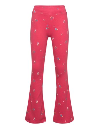 The New Tnliv Flared Rib Pants - Red - 170-176