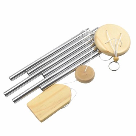 Tuulikello 6 metalliputkella