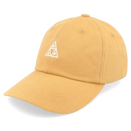 HUF - Essentials Cv 6 Panel Hat Toffee Dad Cap Unconstructed Beige Cap - @ Hatstore