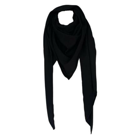 Sibin/Linnebjerg Sibin Linnebjerg Black Asino Sort, Dame Tørklæder, Størrelse: ONE Size