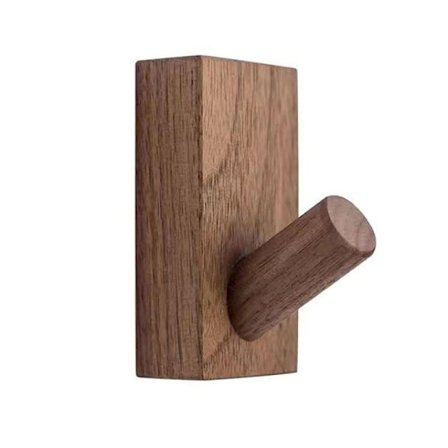 Væg Krog Håndklædeholder VALNØD VALNØD