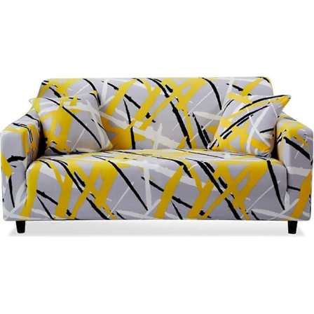Sofföverdrag 1 Del Sofföverdrag Elastiskt Mjukt Tyg 3-Sits