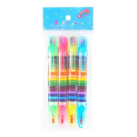Voksblyant Farget Crayon 4STK/SETT 4STK/SETT