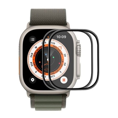 2 stk HAT-PRINCE Apple Watch ultraklar skærmbeskyttelse