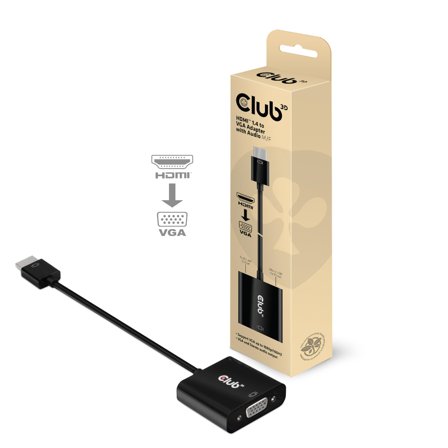 Club 3D CAC-1302 - video adapter - HDMI / VGA