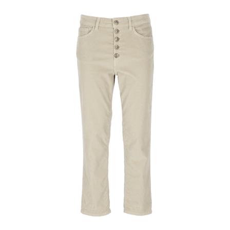 Dondup - Boyfriend Jeans - Beige - Dam - Storlek: W27, Dam, Storlek: W27