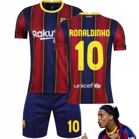 RONALDINHO FC BARCELONA BOLD SET RETRO STIL 1