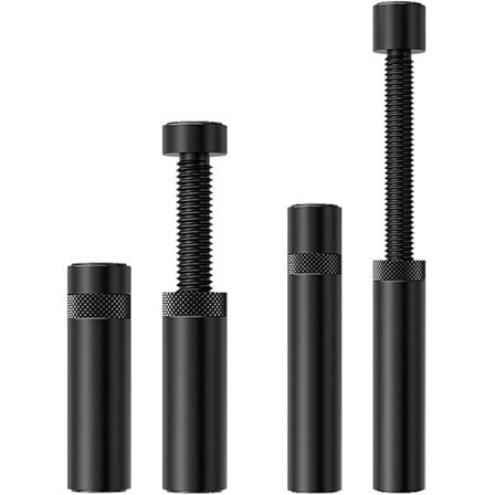 2-delt GPU-holder, grafikkortstøtte til grafikkort, egnet til at støtte og fastgøre grafikkort og til at beskytte bundkortet{FY}