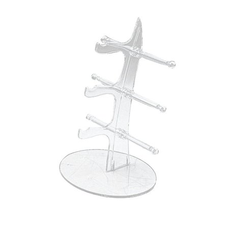 Sejlbåd Form Briller Display Stativ Solbriller Holder Brille Organizer Opbevaringshylde Til Hjem Butik (gennemsigtig, 3 lag)