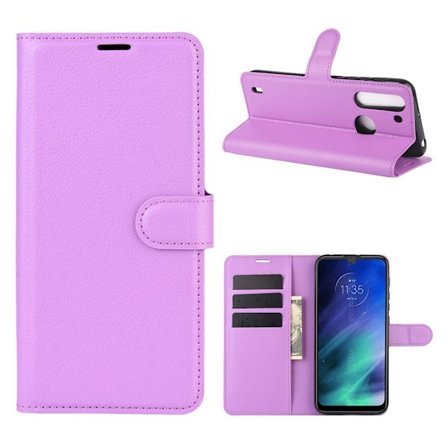 Classic Motorola One Fusion fodral - Rosa