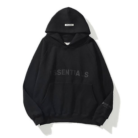 Essentials Hættetrøje med Bogstaver i Høj Kvalitet til Mænd og Kvinder Fear Of God Spur Hættetrøje