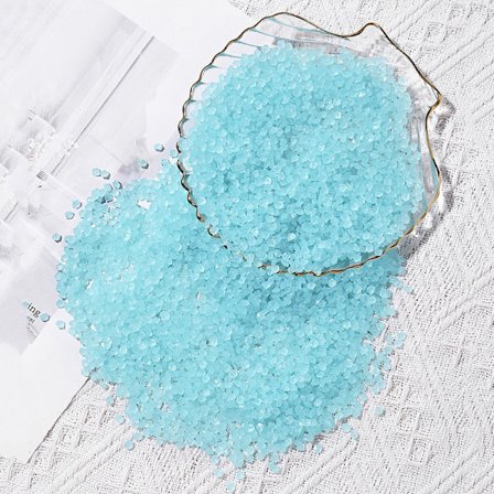 1000 stk. 3-5 mm lysende sand, der gløder i mørke, småsten, sten, hjem, gar