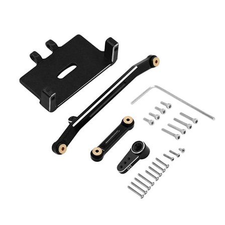 Servo Mount Bracket Styrarms Styrstång Lämplig För Axial Scx24 1/24 Rc Spårbil Uppgradering Pa