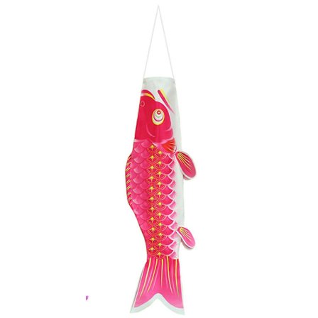 Japansk karpevindpose In The Breeze falmebestandig Fishy Koi vindpose Traditionelt hængende flag og banner
