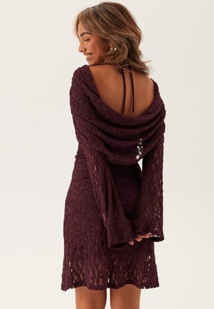 BUBBLEROOM - Drapy Lace Dress - XS