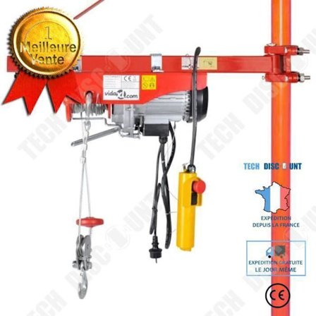 TD med tegelkorns 220 V utomhuskran byggnads eldekoration hushålls matningsmaskin 300-600 kg 12 M
