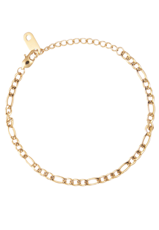 Mockberg Thin Figaro Gold Medium Bracelet Smycken & klockor Dam Guld