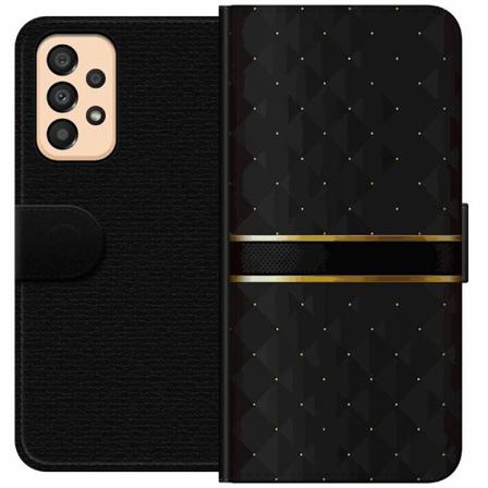 Samsung Galaxy A33 5g Plånboksfodral Golden Stripes