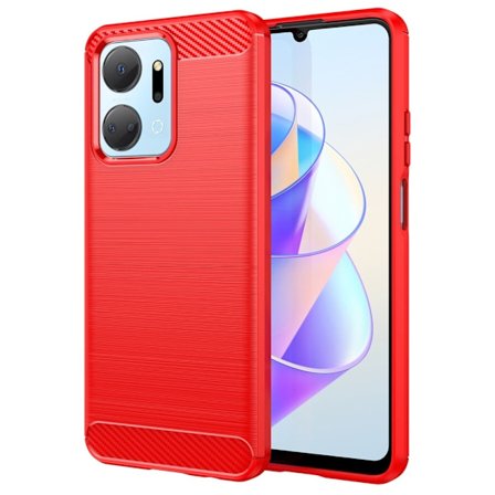 Carbon Flex Suojakotelo Honor X7a - Punainen