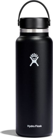 Hydroflask Wide Mouth Flex 1182 ml flasks Black OneSize