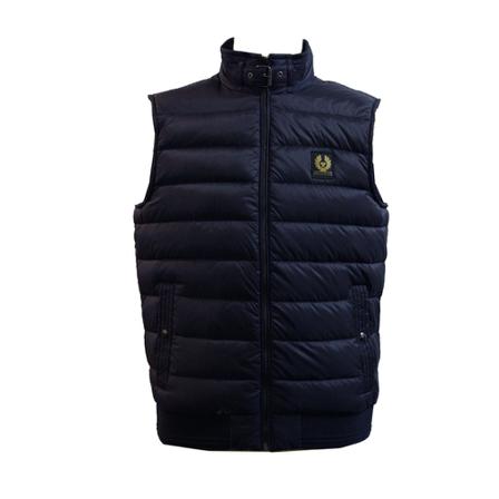 Belstaff, Vests Blauw, Heren, Maat:L
