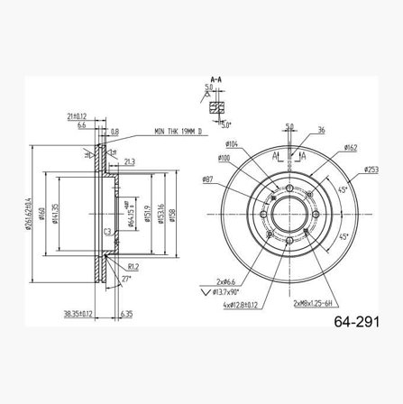 Biltema - BREMSESKIVE