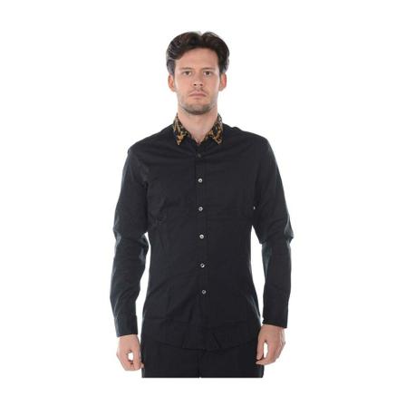Daniele Alessandrini Shirt Sort, Herre Skjorter