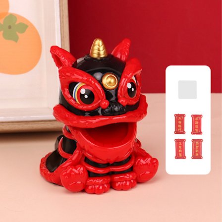 Style Lion Dance Solar Ornaments Bring Wealth Good Fortune Des