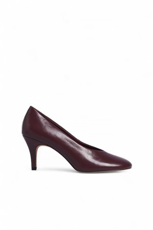 NA-KD Runda pumps - Nyårsskor - Burgundy - EU 38