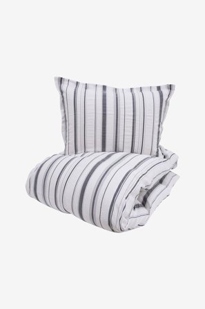 Halvor Bakke - Vuodevaatesetti Stavern - Sininen - Pussilakanasetit - 150X210 - - Homeroom