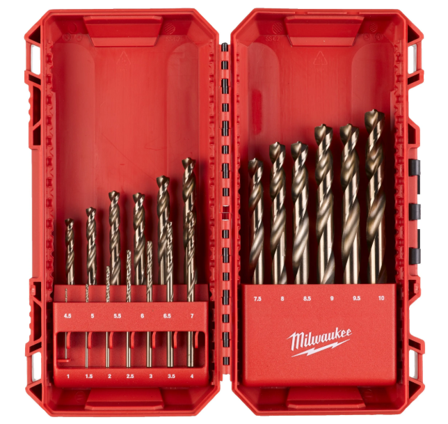 Milwaukee HSS-G Cobalt Set Metallborsett 19 deler, Maskintilbehør & forbruk